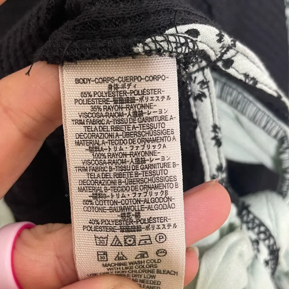 Free People Auxton Thermal Top Size Small